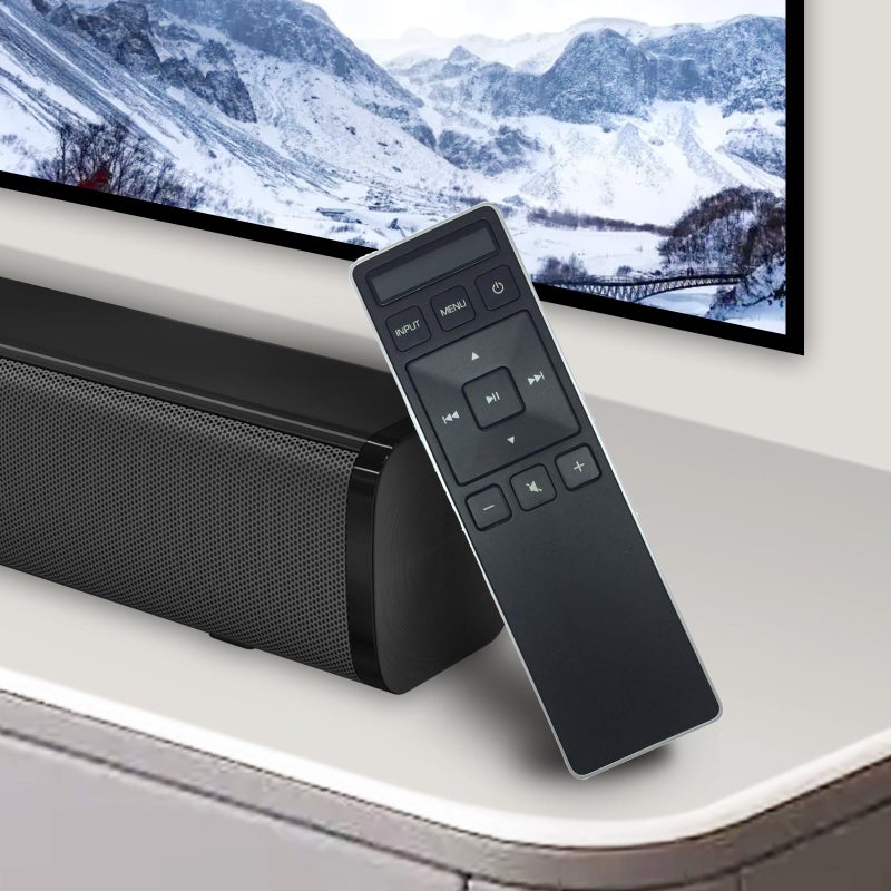 Beyution XRS551-C Replacement Remote Control Fit for VIZIO Sound Bar Stereo System SB3851C0 SB3851-C0 SB3851C0M SB3851-C0M SB3851D0 SB3851-D0 SB4051C0 SB4051-C0 SB4051D5 SB4051-D5 B3851-C0 SB4551-D5 - Image 4